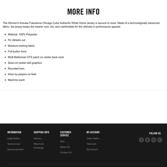 Majestic Tops | New Listingfukudome Jersey | Poshmark